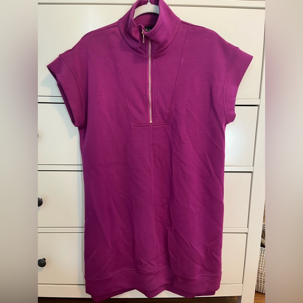 Sleeveless Zip-Front Dress - SSYS